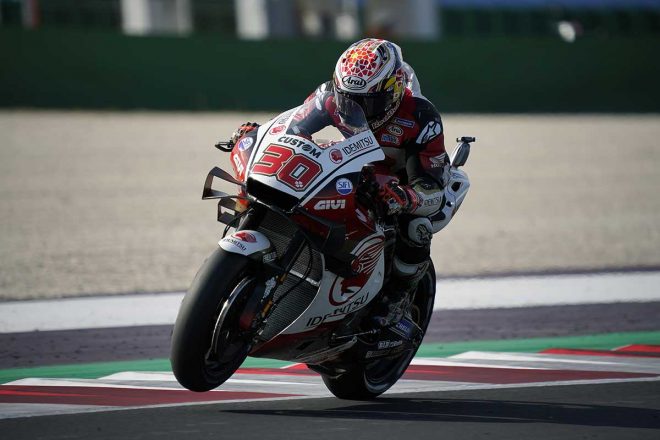 2020年MotoGP第8戦エミリア・ロマーニャGP　中上貴晶（LCRホンダ・イデミツ）