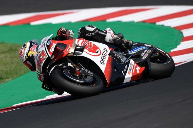 2020年MotoGP第8戦エミリア・ロマーニャGP　中上貴晶（LCRホンダ・イデミツ）