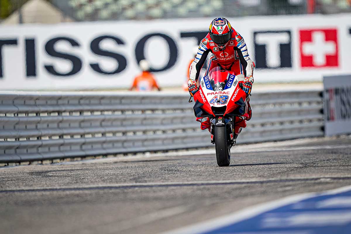 2020年MotoGP第8戦エミリア・ロマーニャGP　ジャック・ミラー（プラマック・レーシング）