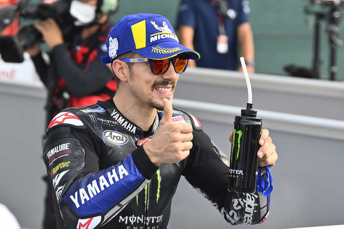 2020年MotoGP第8戦エミリア・ロマーニャGP　マーベリック・ビニャーレス（モンスターエナジー・ヤマハMotoGP）