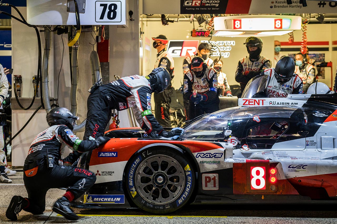 8号車トヨタTS050ハイブリッド