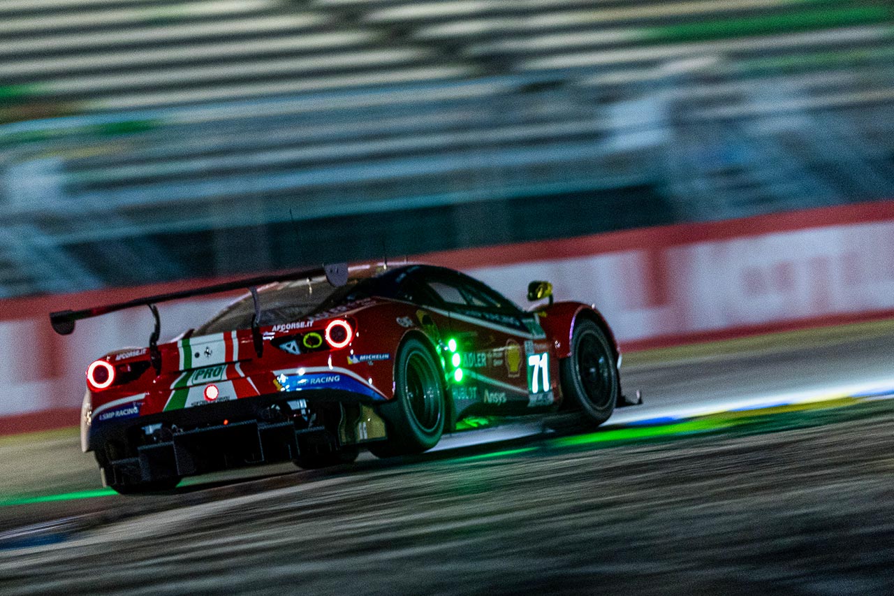 AFコルセの71号車フェラーリ488 GTE