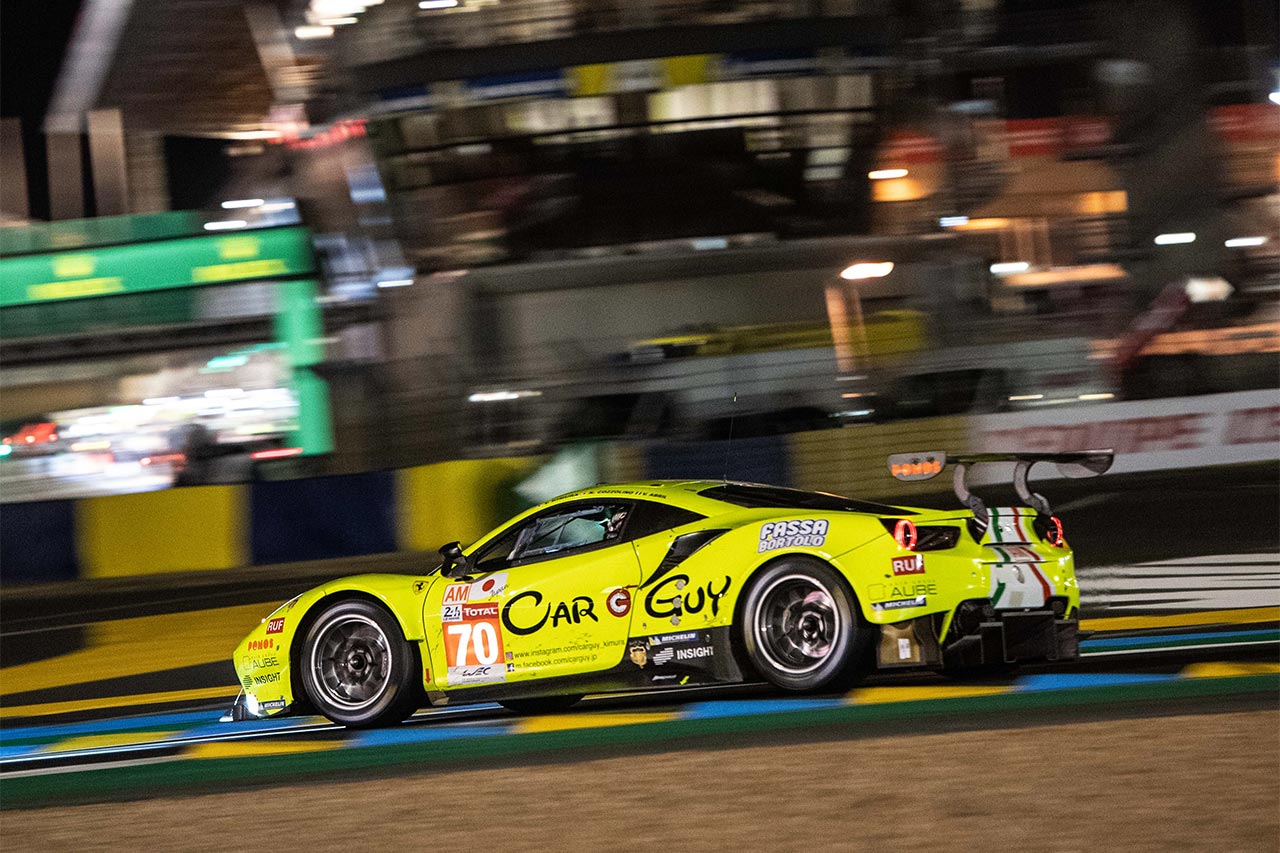 MR Racing／CARGUY RACINGの70号車フェラーリ488 GTE