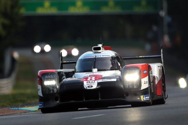 2020年のル・マン24時間レースでトヨタの3連覇を成し遂げた8号車TS050ハイブリッド