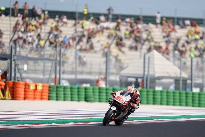 2020年MotoGP第8戦エミリア・ロマーニャGP　中上貴晶（LCRホンダ・イデミツ）