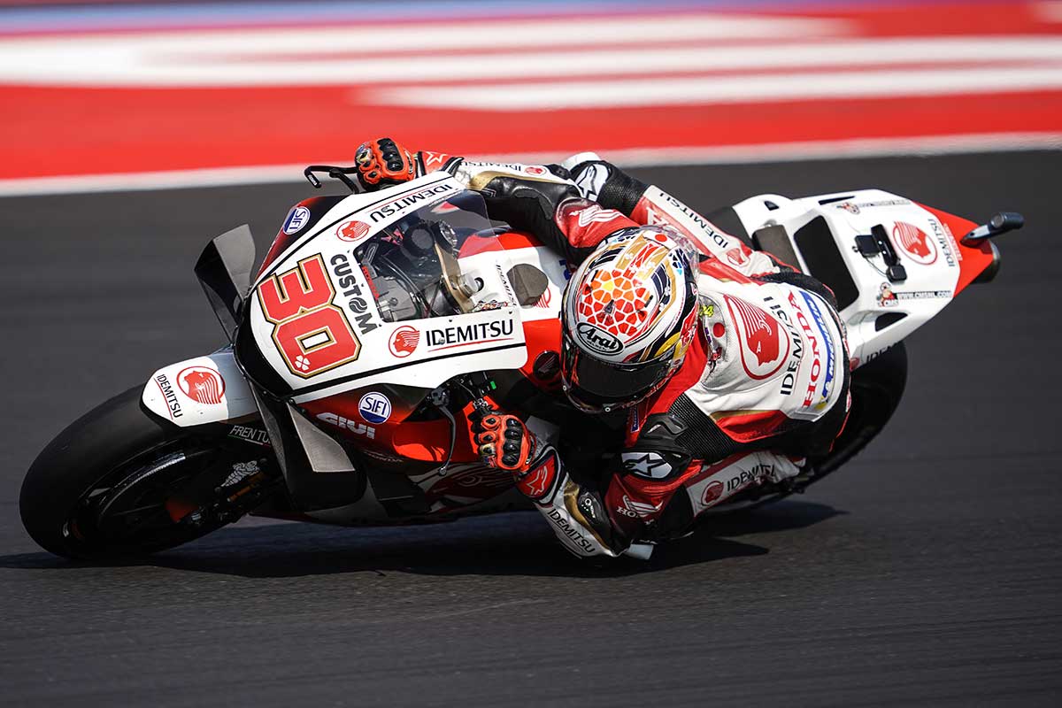 2020年MotoGP第8戦エミリア・ロマーニャGP　中上貴晶（LCRホンダ・イデミツ）