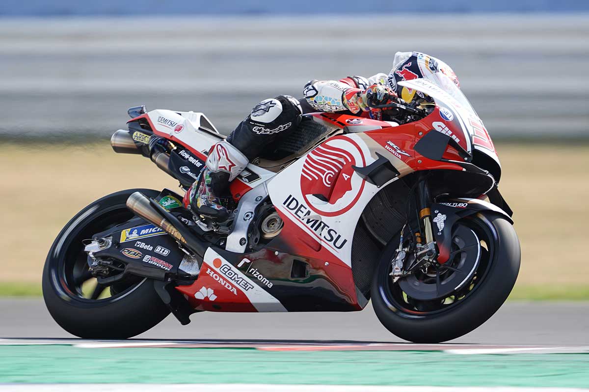 2020年MotoGP第8戦エミリア・ロマーニャGP　中上貴晶（LCRホンダ・イデミツ）