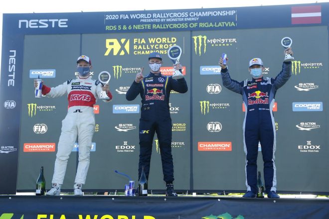 第5戦の表彰台は、全員が直近4シーズンのタイトル獲得経験者という壮観なリザルトとなった