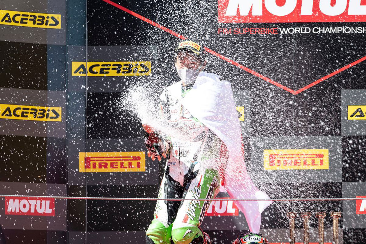 2020SBK第6戦カタルーニャ WSS300：岡谷雄太（MTM Kawasaki MOTOPORT）