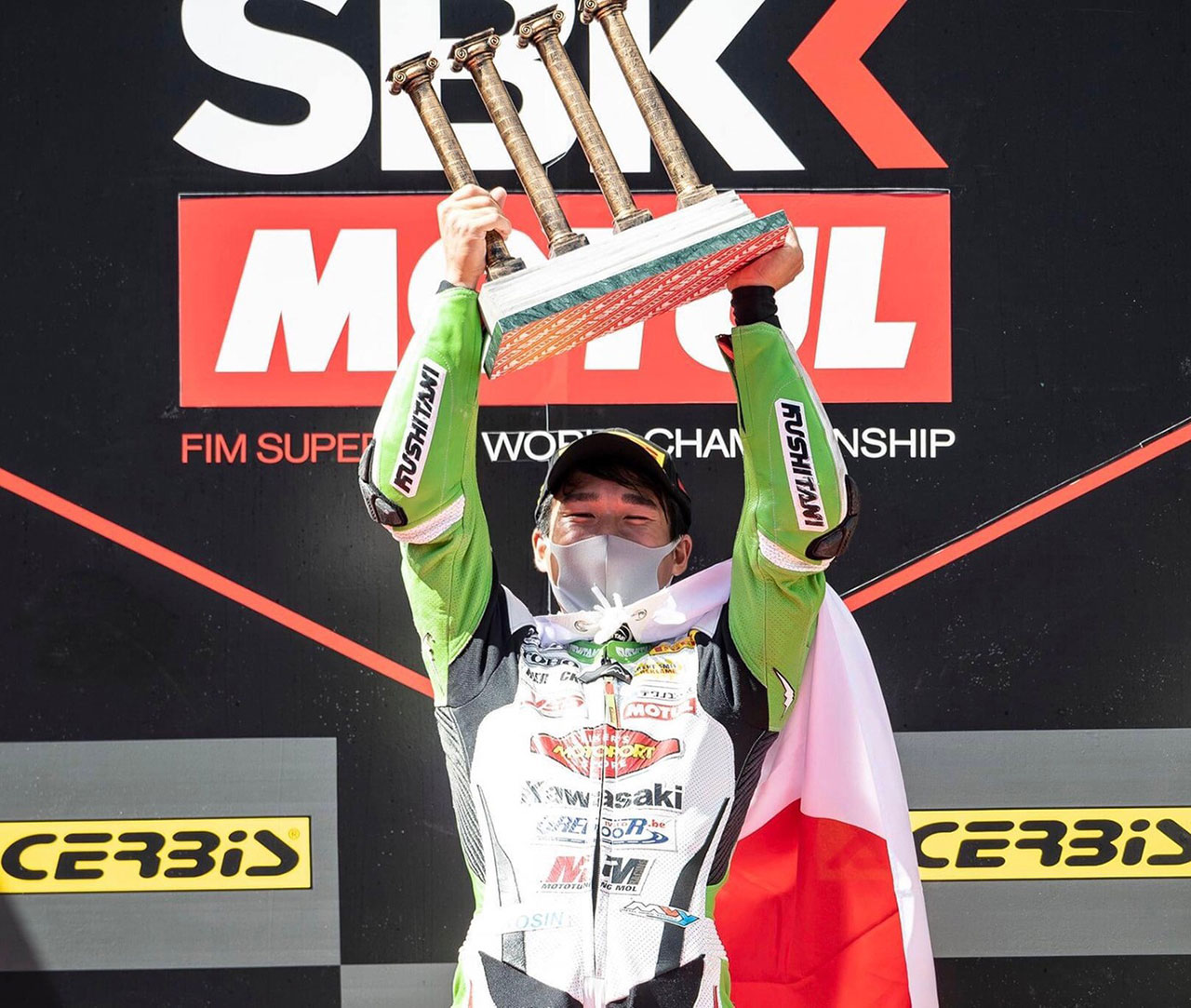 2020SBK第6戦カタルーニャ WSS300：岡谷雄太（MTM Kawasaki MOTOPORT）