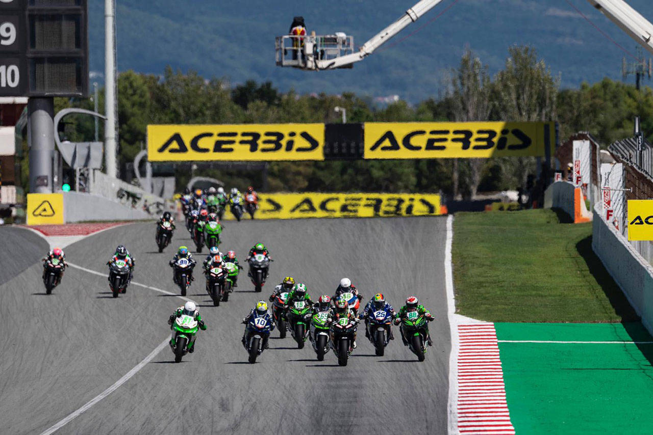 2020SBK第6戦カタルーニャ WSS300：岡谷雄太（MTM Kawasaki MOTOPORT）