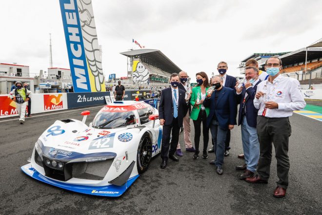 第88回ル・マン24時間では昨年に引き続き、LMPH2Gによるデモランが行われた。