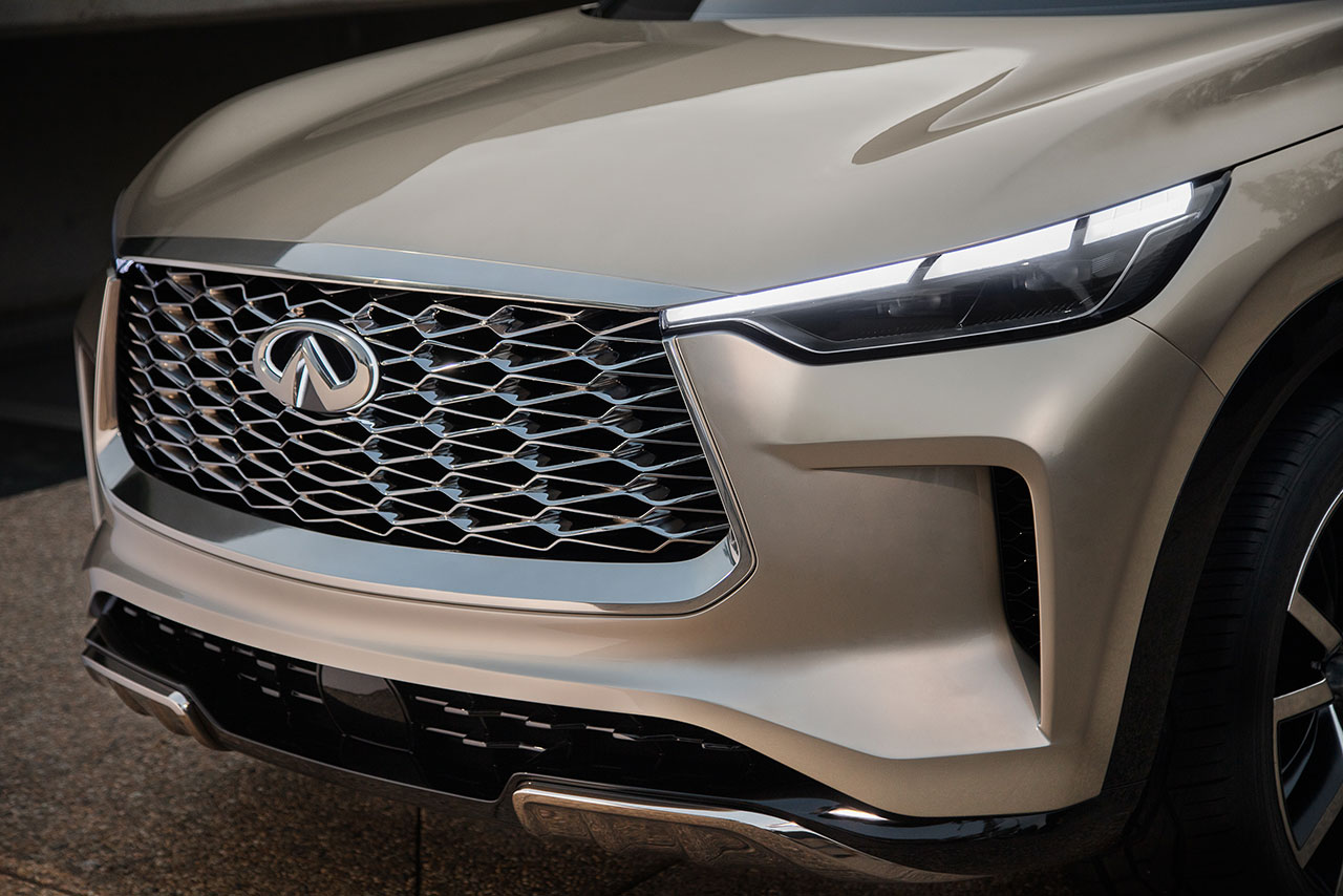 インフィニティQX60 Monographのフロントライト