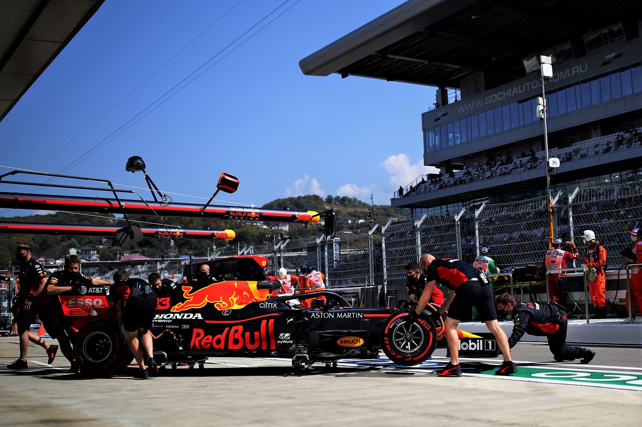 2020年F1第10戦ロシアGP　マックス・フェルスタッペン（レッドブル・ホンダ）