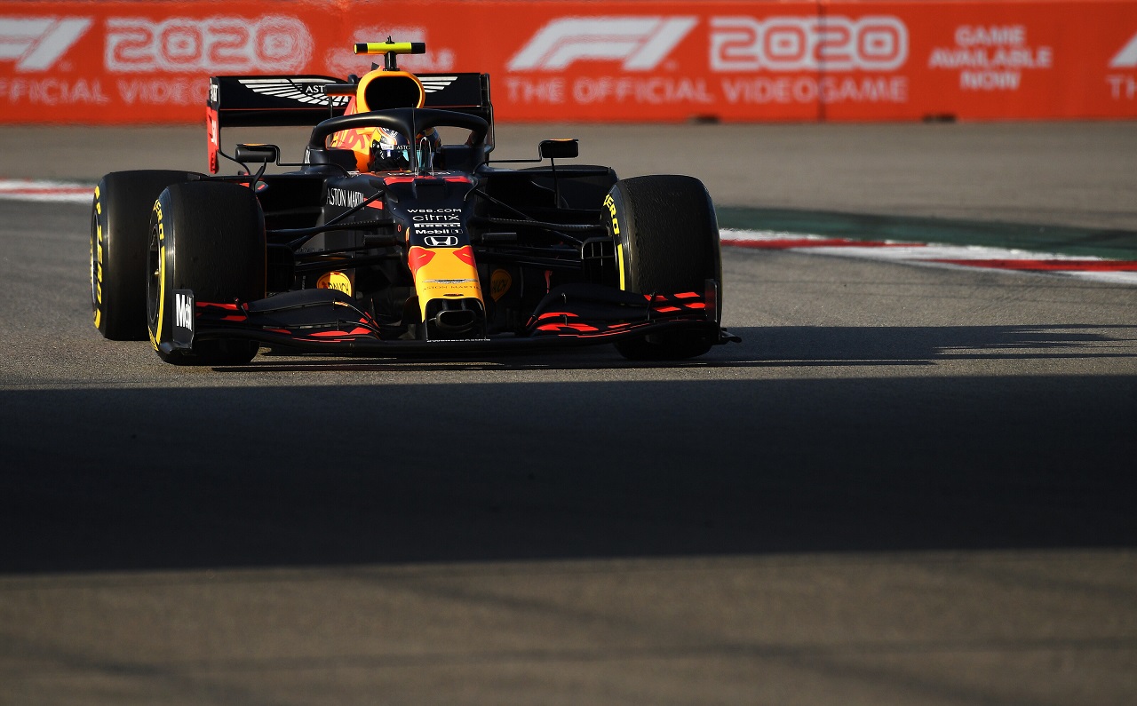 2020年F1第10戦ロシアGP　アレクサンダー・アルボン（レッドブル・ホンダ）