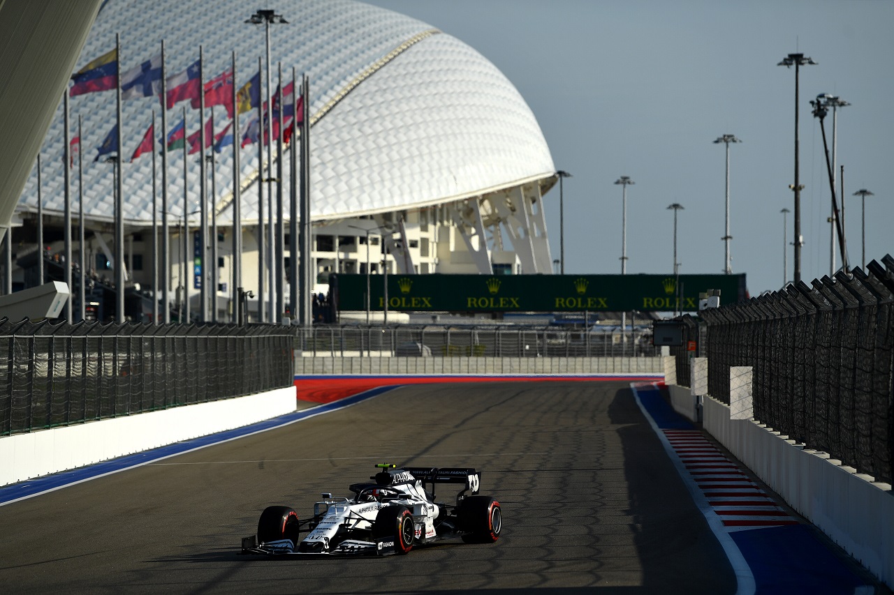 2020年F1第10戦ロシアGP　ピエール・ガスリー（アルファタウリ・ホンダ）