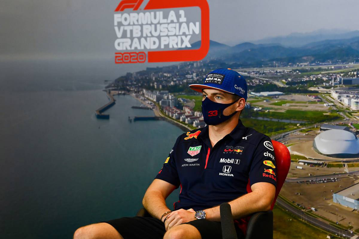 2020年F1第10戦ロシアGP　マックス・フェルスタッペン（レッドブル・ホンダ）