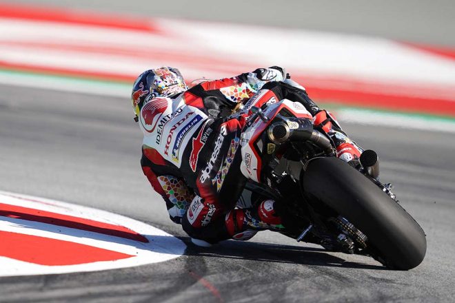 2020年MotoGP第9戦カタルーニャGP　中上貴晶（LCRホンダ・イデミツ）