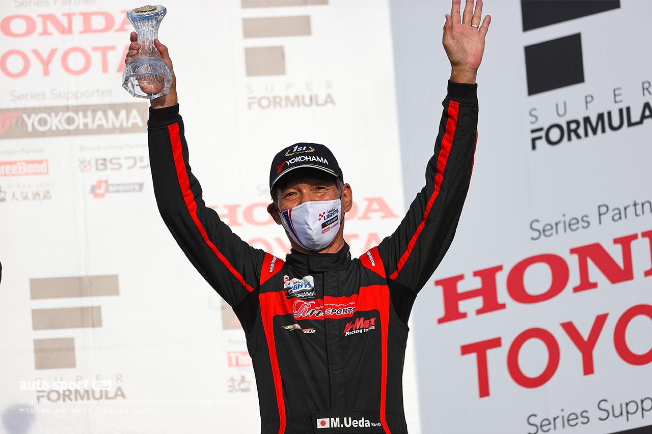 マスタークラスを制した植田正幸（Rn-sports F308）