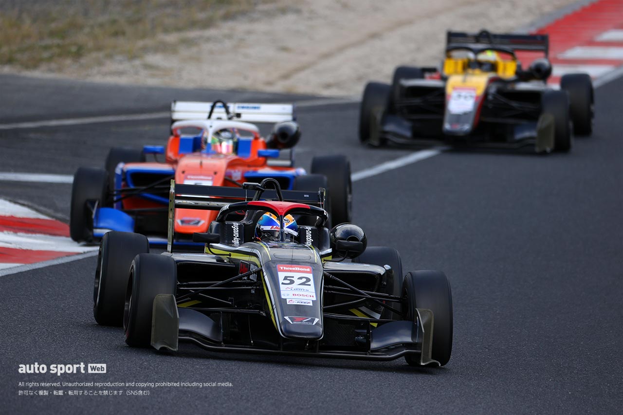 影山正美を先頭とした8番手争い