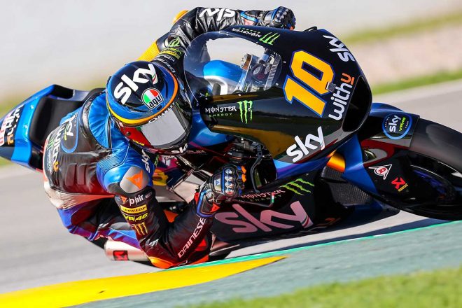 2020年MotoGP第9戦カタルーニャGP Moto2クラス：ルカ・マリーニ（SKY Racing Team VR46）