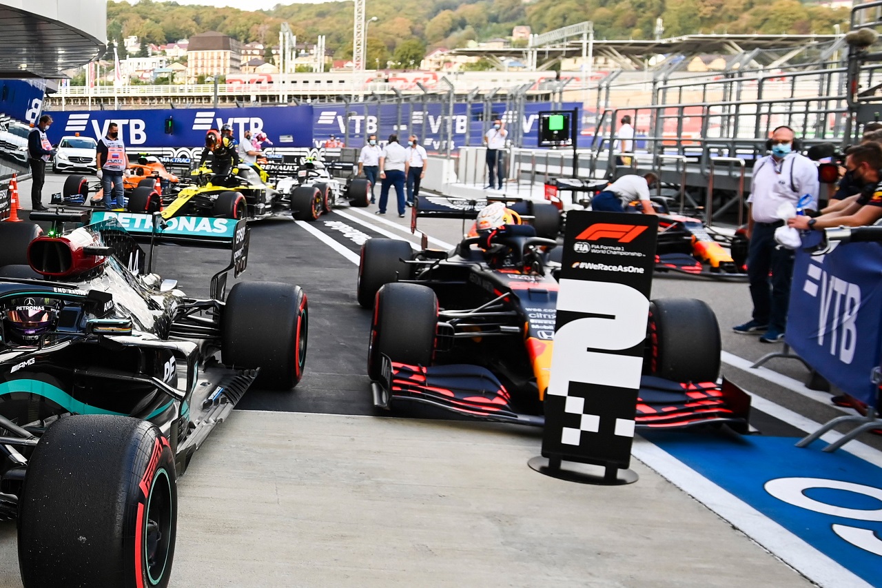 2020年F1第10戦ロシアGP　マックス・フェルスタッペン（レッドブル・ホンダ）が予選2番手を獲得