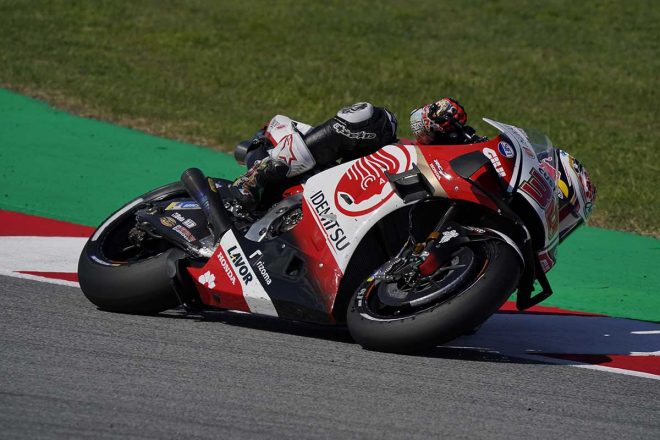 2020年MotoGP第9戦カタルーニャGP　中上貴晶（LCRホンダ・イデミツ）