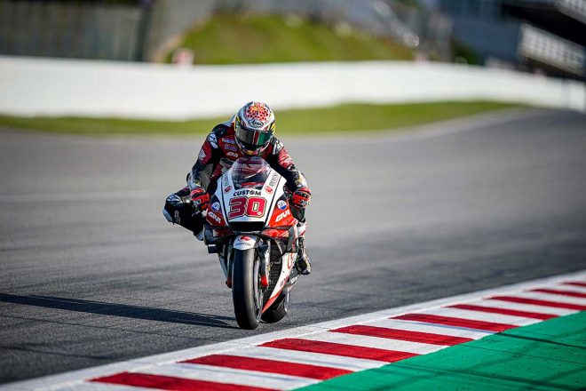 2020年MotoGP第9戦カタルーニャGP　中上貴晶（LCRホンダ・イデミツ）