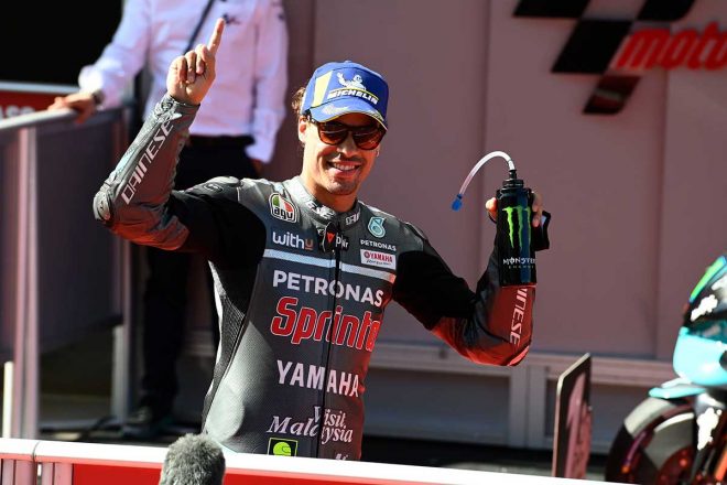 2020年MotoGP第9戦カタルーニャGP　フランコ・モルビデリ（ペトロナス・ヤマハSRT）
