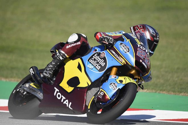MotoGP第9戦カタルーニャGP Moto2クラス：サム・ロウズ（EG 0,0 Marc VDS）