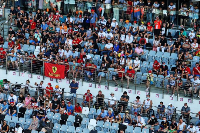 2020年F1第10戦ロシアGP　グランドスタンド