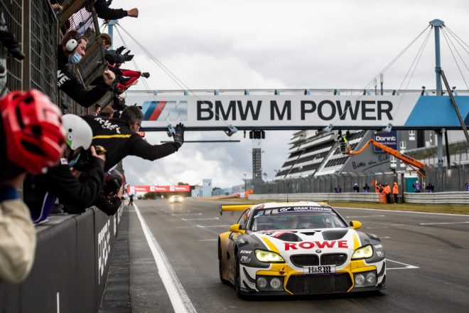 総合優勝を果たしたローヴェ・レーシング99号車BMW M6 GT3