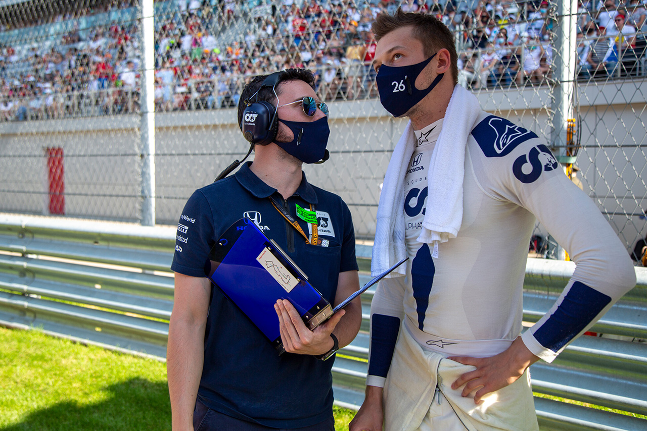 ダニール・クビアト（アルファタウリ・ホンダ）