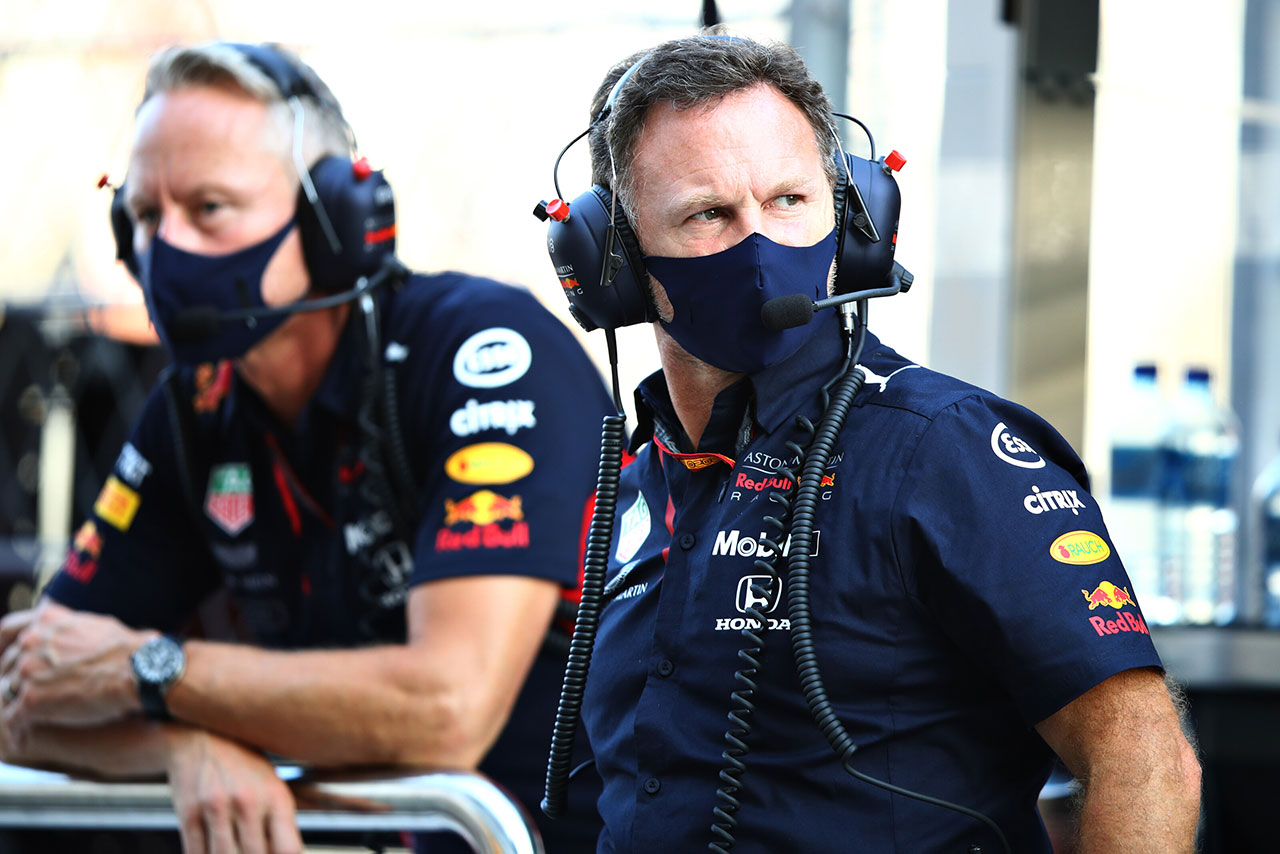 2020年F1第10戦ロシアGP　クリスチャン・ホーナー（レッドブル・ホンダ）