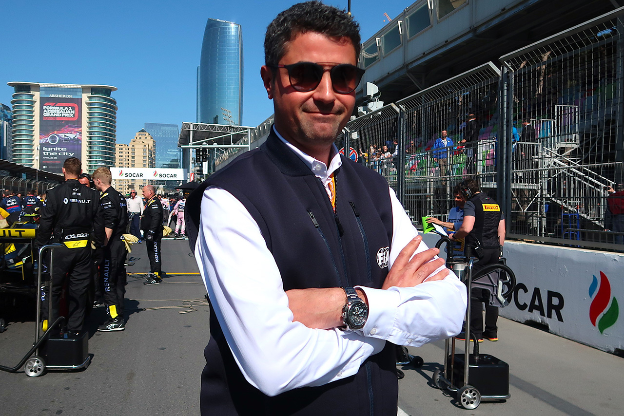 2019年F1アゼルバイジャンGP　マイケル・マシ（FIAレースディレクター）