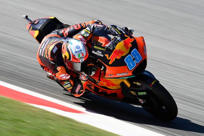 Moto2クラスに参戦しているホルヘ・マルティン（Red Bull KTM Ajo）