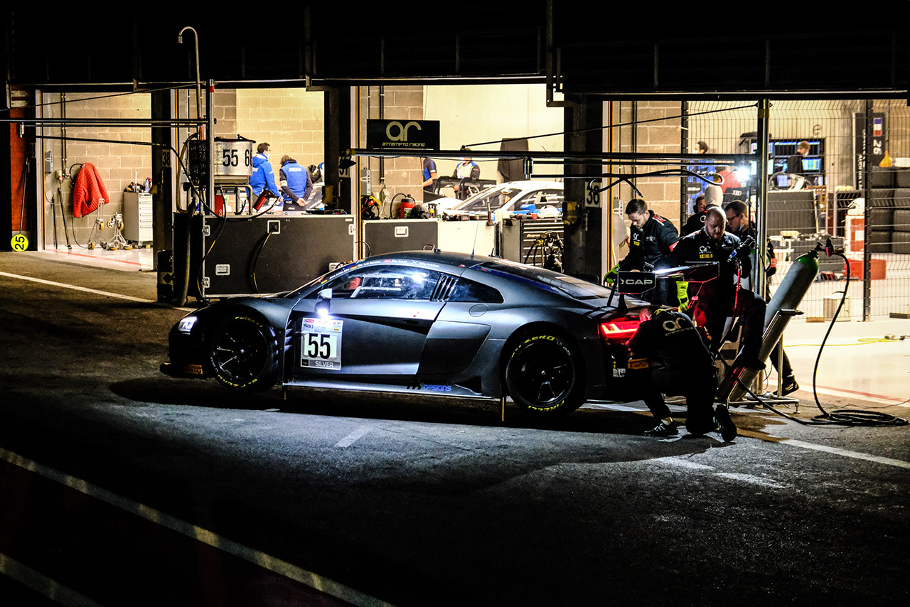 アウディスポーツ・チーム・アテンプト・レーシングの66号車アウディ