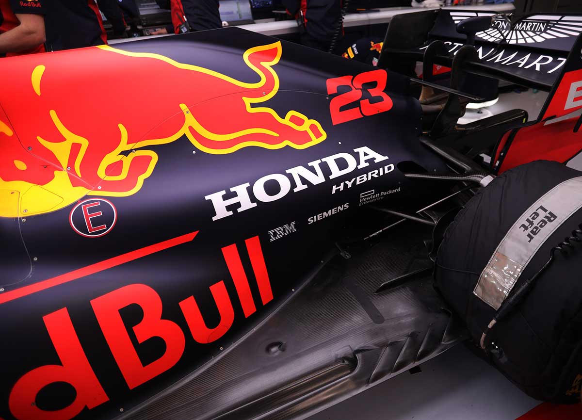 2020年　レッドブル・ホンダF1