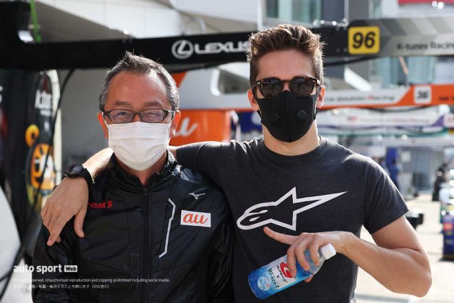 2020年スーパーGT第5戦富士 搬入日 サッシャ・フェネストラズ（TGR TEAM au TOM'S TOM’S GR Supra）