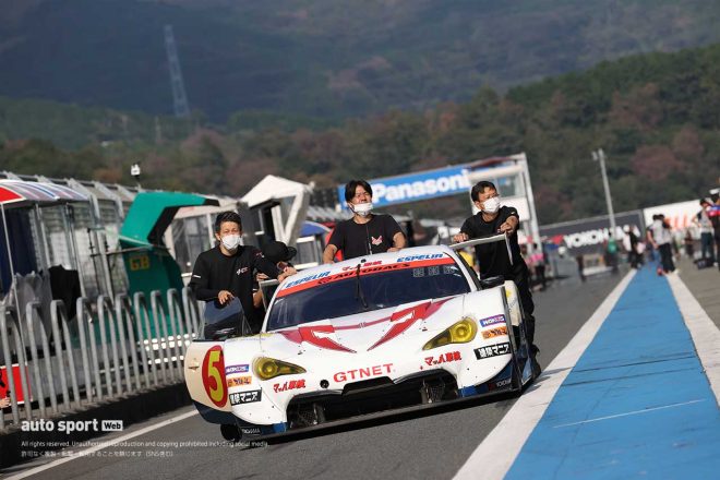 2020年スーパーGT第5戦富士 搬入日 マッハ車検 GTNET MC86 マッハ号