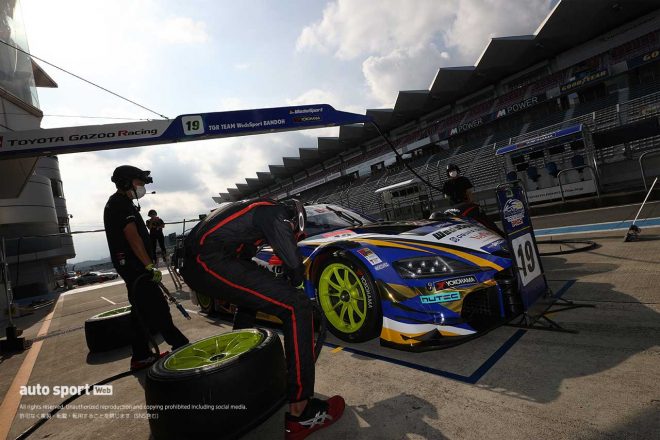 2020年スーパーGT第5戦富士 搬入日 WedsSport ADVAN GR Supra（国本雄資／宮田莉朋）