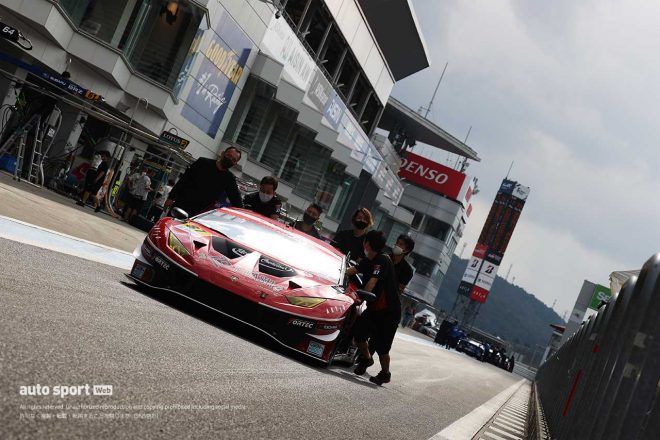 2020年スーパーGT第5戦富士 搬入日 T-DASH ランボルギーニ GT3（高橋翼／山田真之亮）