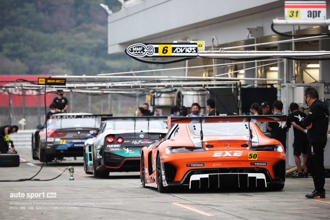 2020年スーパーGT第5戦富士 搬入日の様子