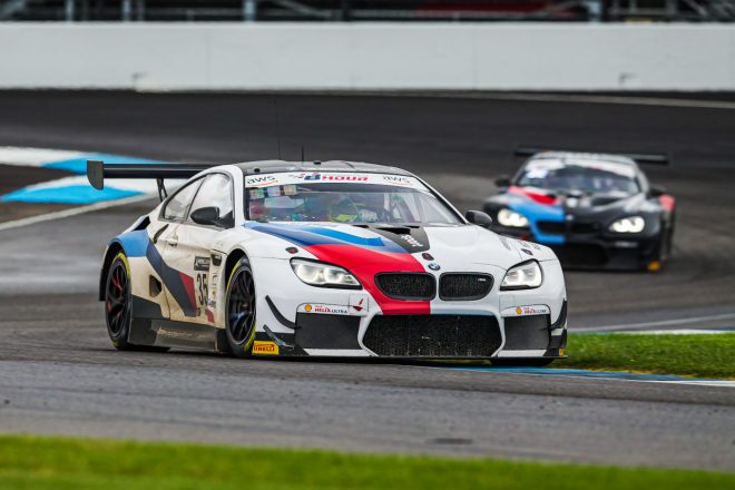 総合2位となったワーケンホルスト・モータースポーツの35号車BMW M6 GT3