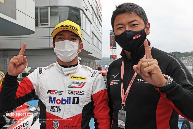 平良響（TGR-DC RSトムススピリットF4）と片岡龍也