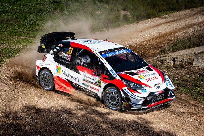 エルフィン・エバンス（トヨタ・ヤリスWRC）　2020年WRC第6戦イタリア