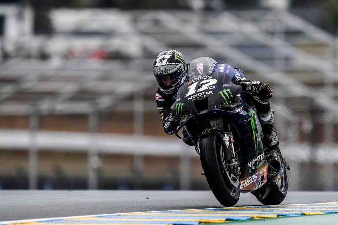 2020年MotoGP第10戦フランスGP　マーベリック・ビニャーレス（モンスターエナジー・ヤマハMotoGP）