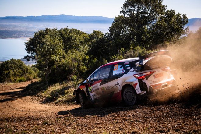 エルフィン・エバンス（トヨタ・ヤリスWRC）　2020年WRC第6戦イタリア