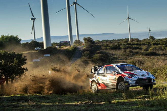 エルフィン・エバンス（トヨタ・ヤリスWRC）　2020年WRC第6戦イタリア