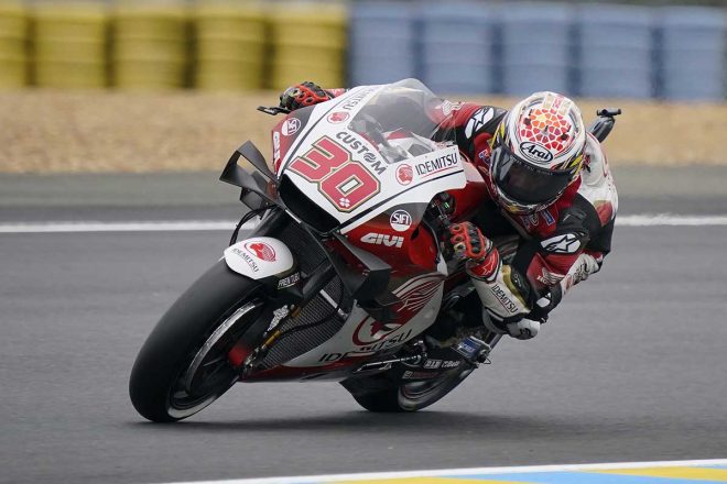 2020年MotoGP第10戦フランスGP　中上貴晶（LCRホンダ・イデミツ）